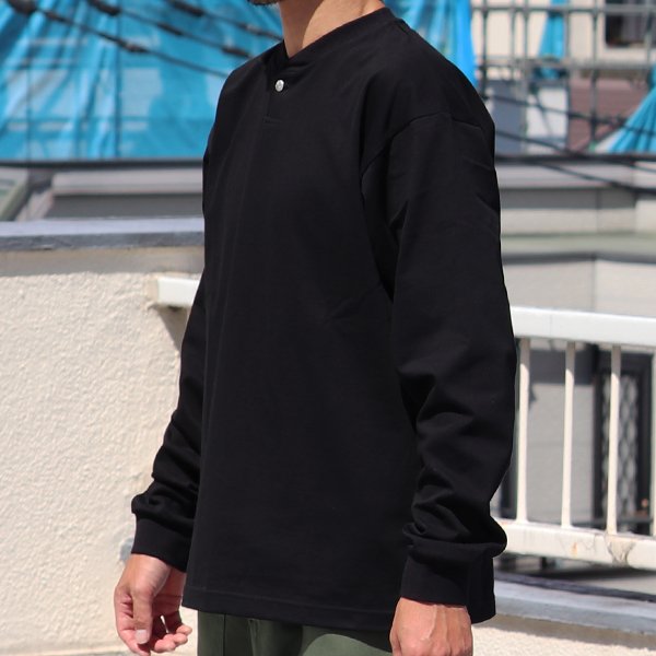 画像16: VORTEX 8オンス（MVS天竺）コンチョボタンヘンリー 長袖Tee【MADE IN JAPAN】『日本製』/ Upscape Audience