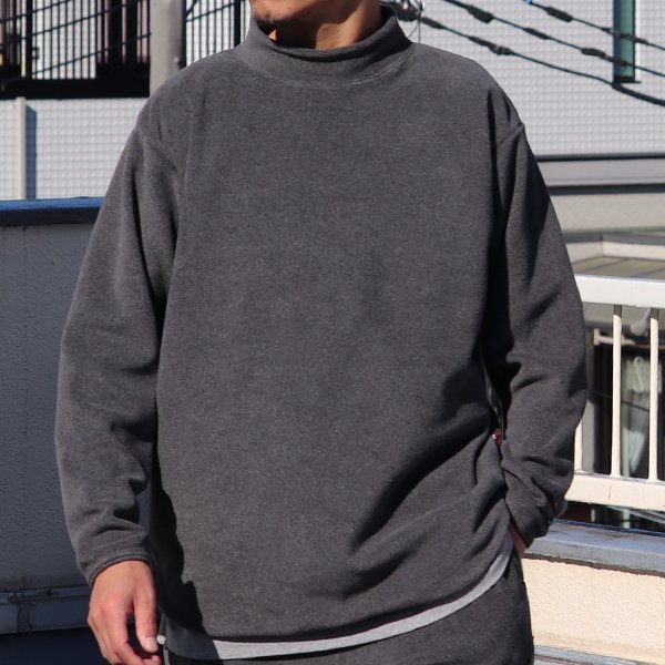 画像3: POLARTEC（ポーラテック）200 SERIES フリース ヘムラウンド モックネック【MADE IN JAPAN】『日本製』【送料無料】/ Upscape Audience