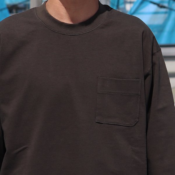 画像17: VORTEX 8オンス(MVS天竺)グラスポケ付きクルーネック テーパード 長袖Tee『MADE IN JAPAN』『日本製』 / Upscape Audience