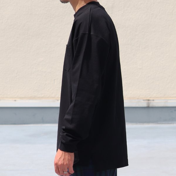 画像16: VORTEX 8オンス(MVS天竺)グラスポケ付きクルーネック テーパード 長袖Tee『MADE IN JAPAN』『日本製』 / Upscape Audience