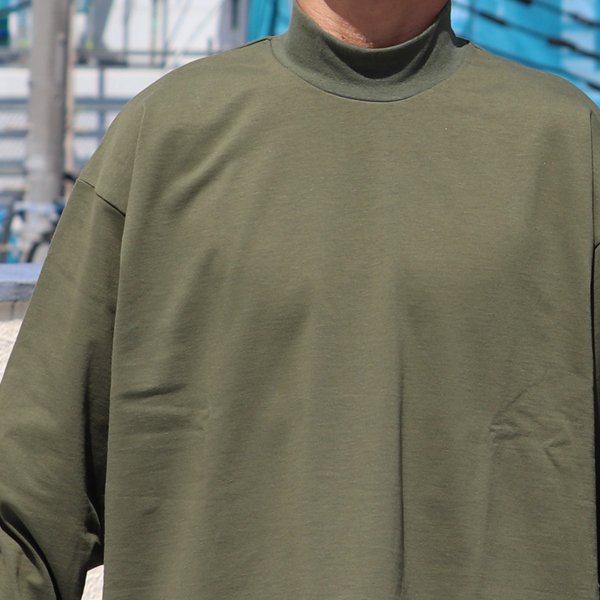 画像26: VORTEX 8オンス（MVS天竺）モックネック バルーン 長袖Tee『MADE IN JAPAN』『日本製』 / Upscape Audience