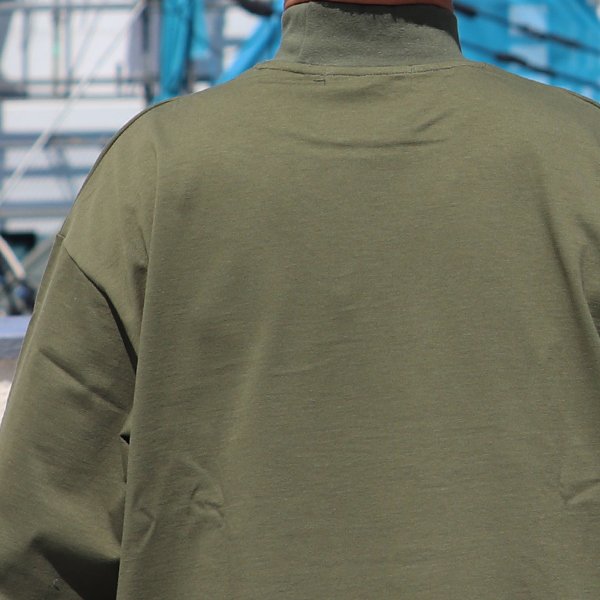 画像27: VORTEX 8オンス（MVS天竺）モックネック バルーン 長袖Tee『MADE IN JAPAN』『日本製』 / Upscape Audience