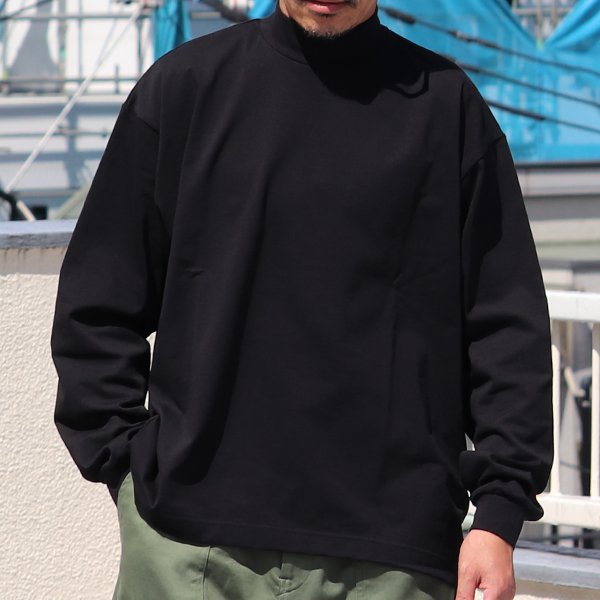 画像20: VORTEX 8オンス（MVS天竺）モックネック バルーン 長袖Tee『MADE IN JAPAN』『日本製』 / Upscape Audience