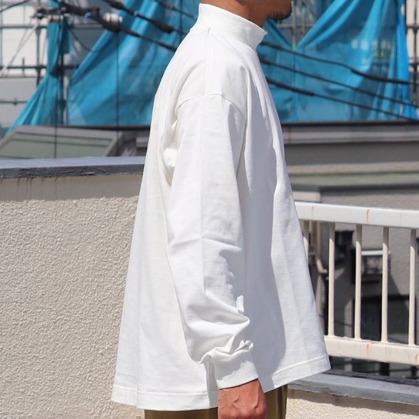 画像25: VORTEX 8オンス（MVS天竺）モックネック バルーン 長袖Tee『MADE IN JAPAN』『日本製』 / Upscape Audience