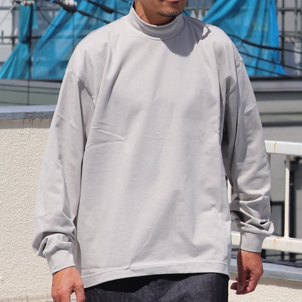 画像15: VORTEX 8オンス（MVS天竺）モックネック バルーン 長袖Tee『MADE IN JAPAN』『日本製』 / Upscape Audience