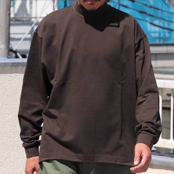 画像18: VORTEX 8オンス（MVS天竺）モックネック バルーン 長袖Tee『MADE IN JAPAN』『日本製』 / Upscape Audience