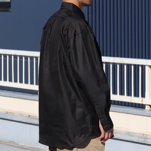 画像4: 「備後」タマムシギャバ レギュラーカラー ボクシーAライン 長袖 ドレスシャツ【MADE IN JAPAN】『日本製』/ Upscape Audience