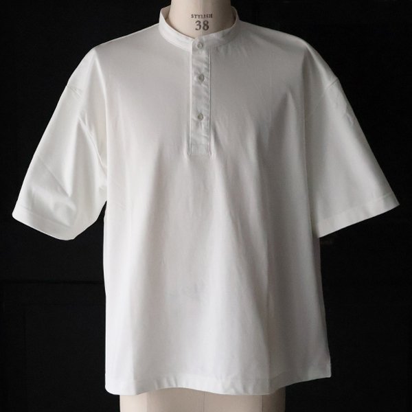 画像14: VORTEX 8オンス(MVS天竺) フハク スタンドヘンリーネック ハーフスリーブ Tシャツ【MADE IN JAPAN】『日本製』/ Upscape Audience