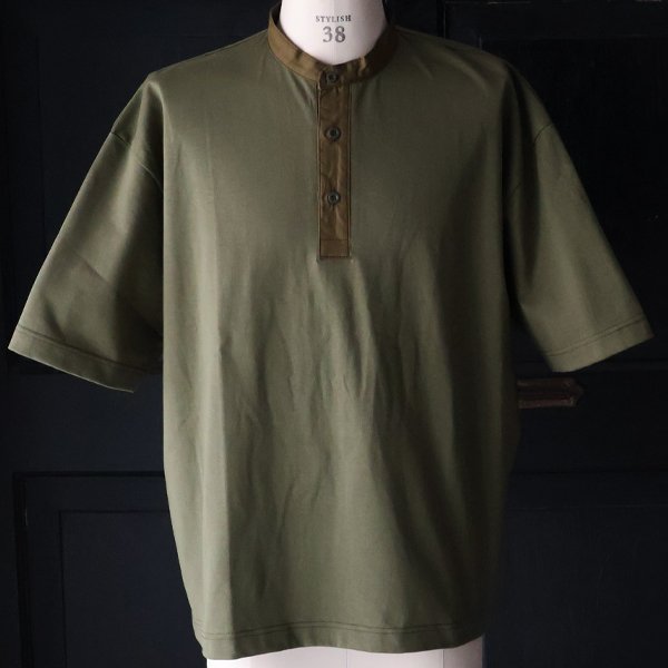 画像20: VORTEX 8オンス(MVS天竺) フハク スタンドヘンリーネック ハーフスリーブ Tシャツ【MADE IN JAPAN】『日本製』/ Upscape Audience