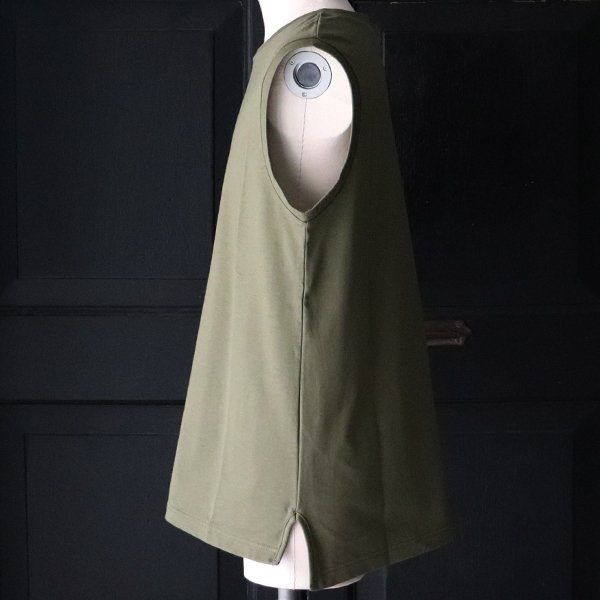 画像16: VORTEX 8オンス（MVS天竺）サイドスリット ノースリーブ Tシャツ【MADE IN JAPAN】『日本製』/ Upscape Audience