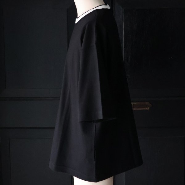 画像25: 「丹後」度詰天竺(6オンス)2トーンネック ハーフスリーブTシャツ【MADE IN JAPAN】『日本製』/ Upscape Audience