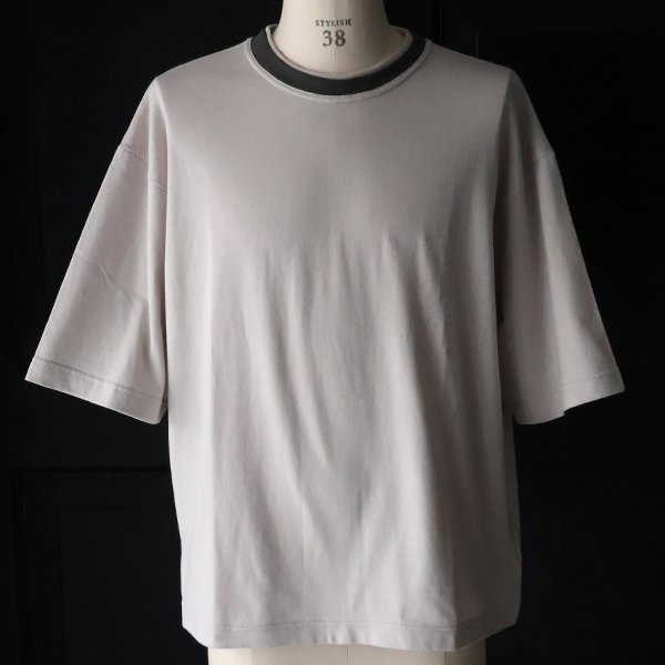 画像18: 「丹後」度詰天竺(6オンス)2トーンネック ハーフスリーブTシャツ【MADE IN JAPAN】『日本製』/ Upscape Audience