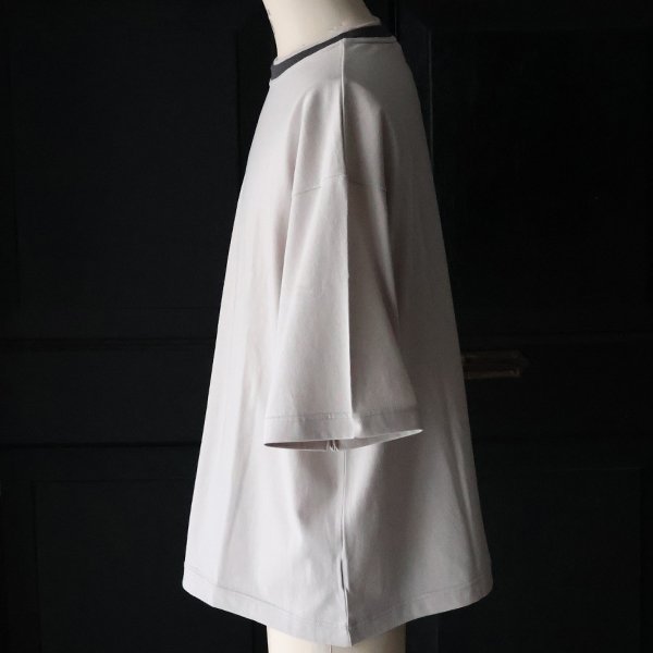 画像19: 「丹後」度詰天竺(6オンス)2トーンネック ハーフスリーブTシャツ【MADE IN JAPAN】『日本製』/ Upscape Audience