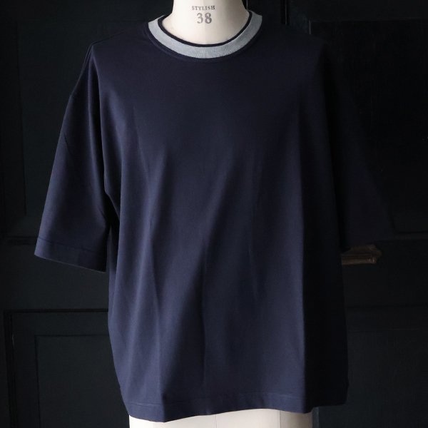 画像22: 「丹後」度詰天竺(6オンス)2トーンネック ハーフスリーブTシャツ【MADE IN JAPAN】『日本製』/ Upscape Audience