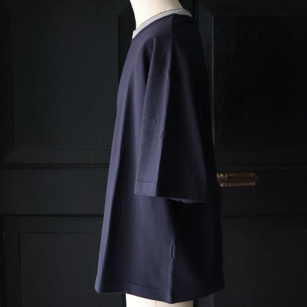 画像23: 「丹後」度詰天竺(6オンス)2トーンネック ハーフスリーブTシャツ【MADE IN JAPAN】『日本製』/ Upscape Audience