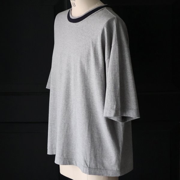 画像8: 「丹後」度詰天竺(6オンス)2トーンネック ハーフスリーブTシャツ【MADE IN JAPAN】『日本製』/ Upscape Audience