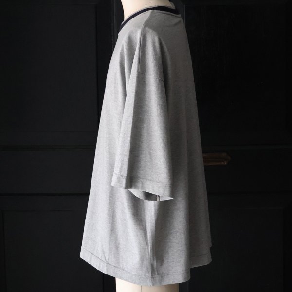 画像9: 「丹後」度詰天竺(6オンス)2トーンネック ハーフスリーブTシャツ【MADE IN JAPAN】『日本製』/ Upscape Audience