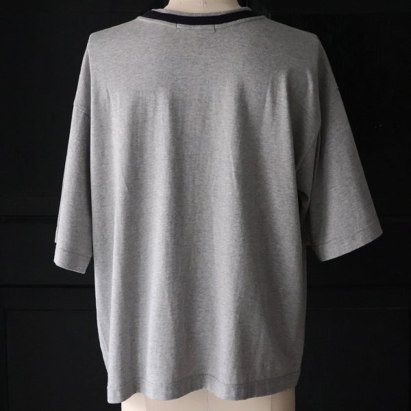 画像10: 「丹後」度詰天竺(6オンス)2トーンネック ハーフスリーブTシャツ【MADE IN JAPAN】『日本製』/ Upscape Audience