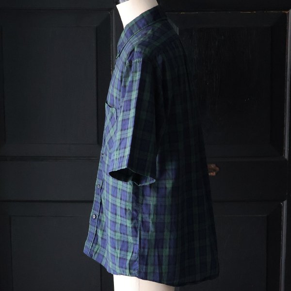 画像34: 日本製 ワンウォッシュ ボタンダウン 半袖 テーパードシャツ【MADE IN JAPAN】『日本製』/ Upscape Audience