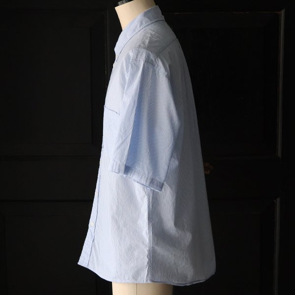 画像30: 日本製 ワンウォッシュ ボタンダウン 半袖 テーパードシャツ【MADE IN JAPAN】『日本製』/ Upscape Audience