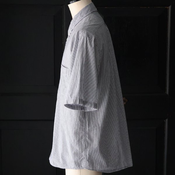 画像32: 日本製 ワンウォッシュ ボタンダウン 半袖 テーパードシャツ【MADE IN JAPAN】『日本製』/ Upscape Audience