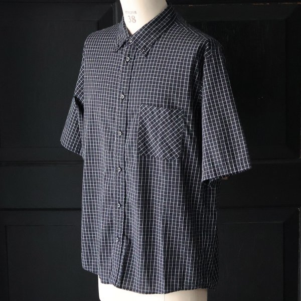 画像18: 日本製 ワンウォッシュ ボタンダウン 半袖 テーパードシャツ【MADE IN JAPAN】『日本製』/ Upscape Audience