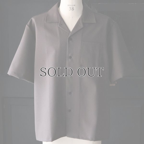 画像14: NaturemierTM(ナチュレミア)TECH リネンライク メランジトロピカル オープンカラー ハーフスリ ーブシャツ【MADE IN JAPAN】『日本製』/ Upscape Audience