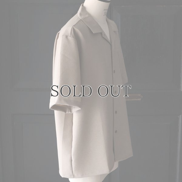 画像10: NaturemierTM(ナチュレミア)TECH リネンライク メランジトロピカル オープンカラー ハーフスリ ーブシャツ【MADE IN JAPAN】『日本製』/ Upscape Audience