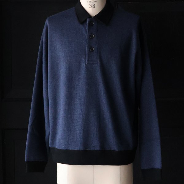 画像12: ボンバーヒート ツィード ポロ スウェットライク【MADE IN JAPAN】『日本製』 / Upscape Audience