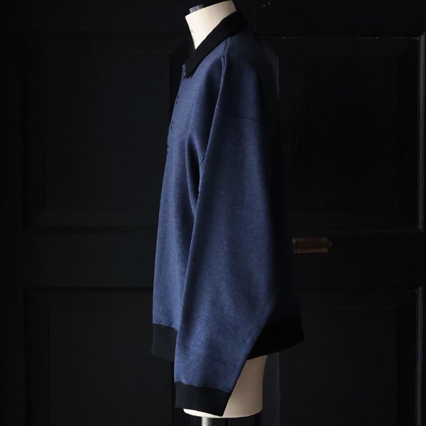 画像14: ボンバーヒート ツィード ポロ スウェットライク【MADE IN JAPAN】『日本製』 / Upscape Audience