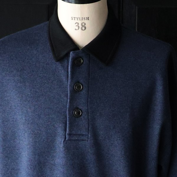 画像17: ボンバーヒート ツィード ポロ スウェットライク【MADE IN JAPAN】『日本製』 / Upscape Audience