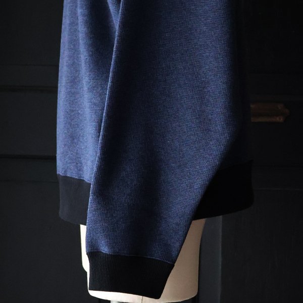 画像19: ボンバーヒート ツィード ポロ スウェットライク【MADE IN JAPAN】『日本製』 / Upscape Audience