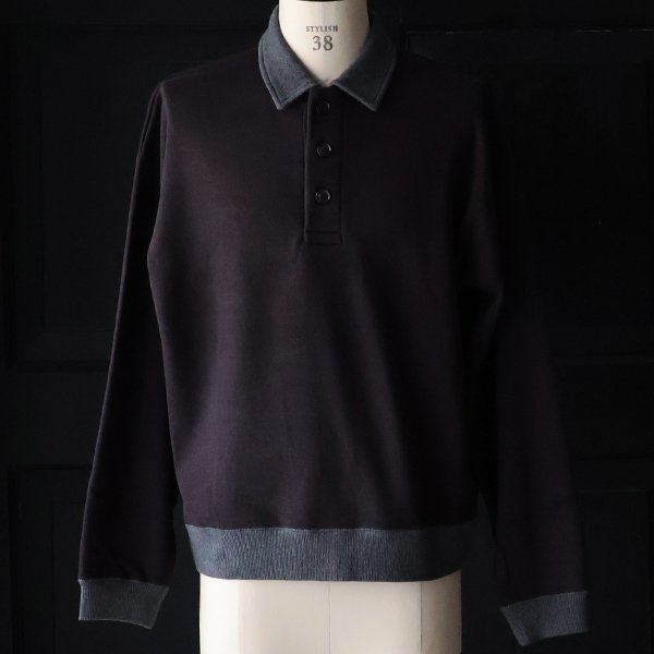 画像6: ボンバーヒート ツィード ポロ スウェットライク【MADE IN JAPAN】『日本製』 / Upscape Audience