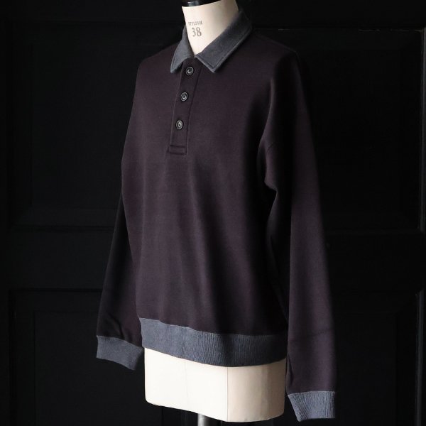 画像7: ボンバーヒート ツィード ポロ スウェットライク【MADE IN JAPAN】『日本製』 / Upscape Audience