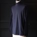 画像15: 「丹後」度詰天竺（6オンス）サイドスリット テーパード タートルネック 長袖Tシャツ【MADE IN JAPAN】『日本製』/ Upscape Audience