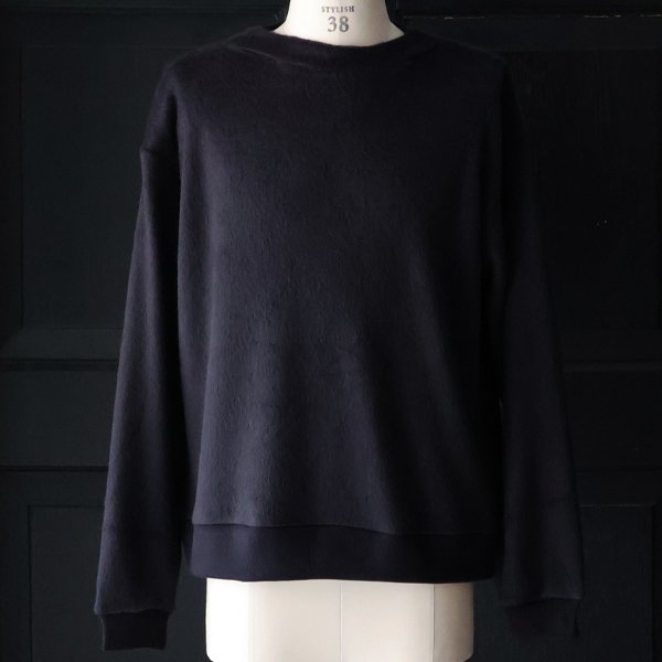 画像14: モヘアライク ウールシャギー ボトルネック ニットソー【MADE IN JAPAN】『日本製』 / Upscape Audience