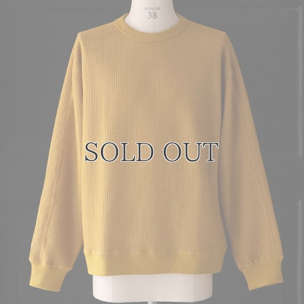 画像27: ウールビッグワッフル クルーネック ニットソー【MADE IN JAPAN】『日本製』 / Upscape Audience