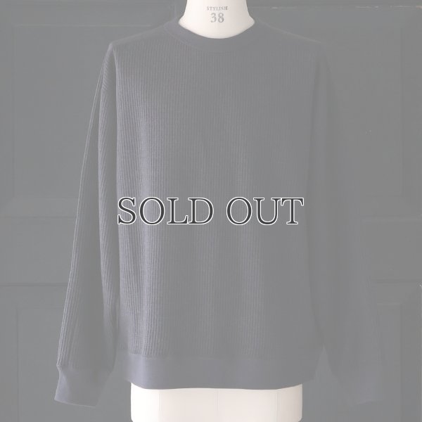 画像29: ウールビッグワッフル クルーネック ニットソー【MADE IN JAPAN】『日本製』 / Upscape Audience