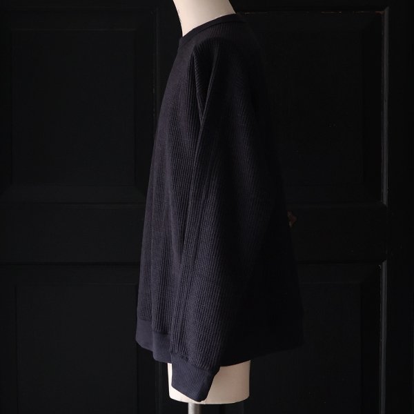 画像27: ウールビッグワッフル クルーネック ニットソー【MADE IN JAPAN】『日本製』 / Upscape Audience