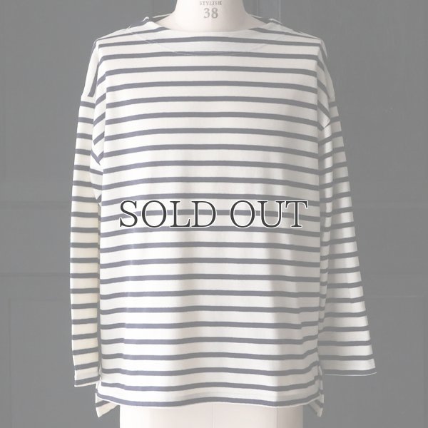 画像11: 「尾州」セーターライク天竺（6.5オンス） ボートネック サイドスリット  長袖 Tシャツ【MADE IN JAPAN】『日本製』/ Upscape Audience