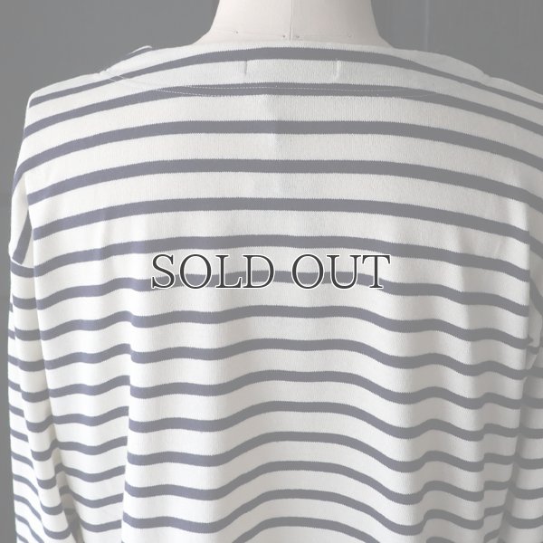 画像17: 「尾州」セーターライク天竺（6.5オンス） ボートネック サイドスリット  長袖 Tシャツ【MADE IN JAPAN】『日本製』/ Upscape Audience