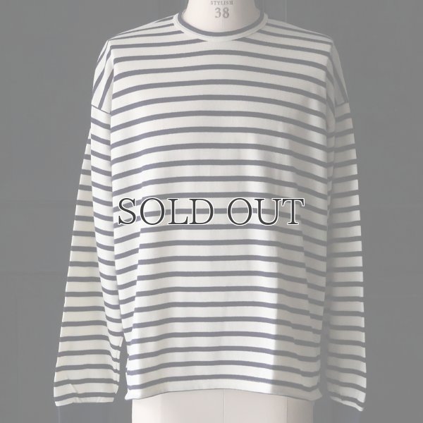 画像5: 「尾州」セーターライク天竺（6.5オンス） クルーネック サイドスリット  長袖 Tシャツ【MADE IN JAPAN】『日本製』/ Upscape Audience