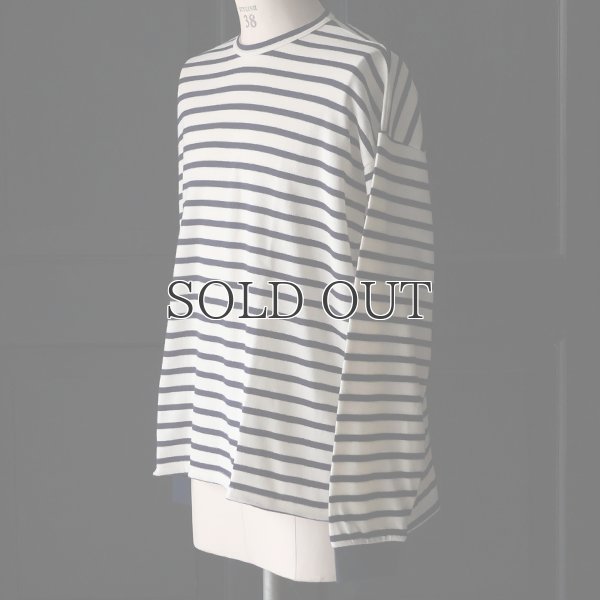 画像6: 「尾州」セーターライク天竺（6.5オンス） クルーネック サイドスリット  長袖 Tシャツ【MADE IN JAPAN】『日本製』/ Upscape Audience