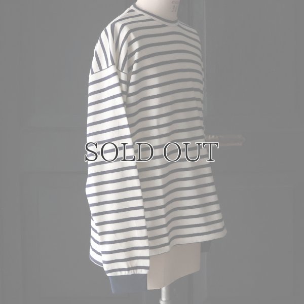 画像9: 「尾州」セーターライク天竺（6.5オンス） クルーネック サイドスリット  長袖 Tシャツ【MADE IN JAPAN】『日本製』/ Upscape Audience