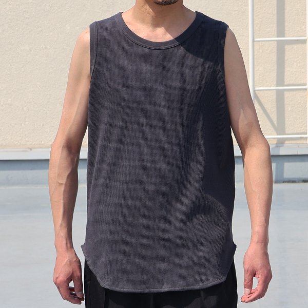 画像3: 「和歌山」 度詰ワッフル (6オンス) ラウンド ロングタンク【MADE IN JAPAN】『日本製』/ Upscape Audience