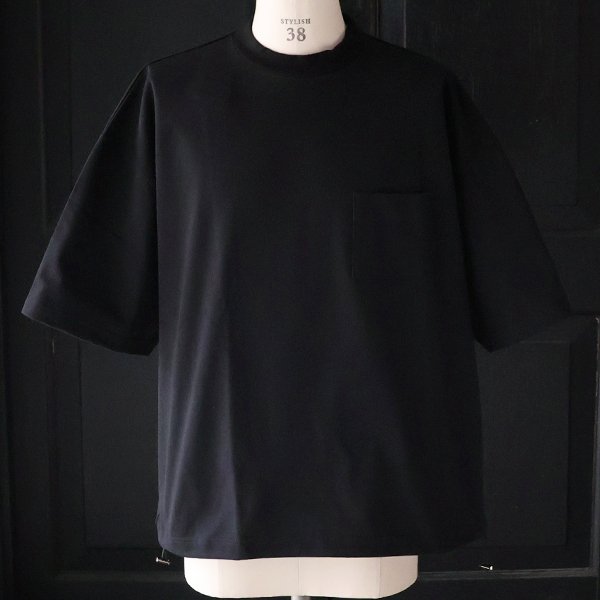 画像4: VORTEX 8オンス (MVS天竺) グラスポケ付 ハーフスリーブ ドローコード 2WAY Tシャツ【MADE IN JAPAN】『日本製』/ Upscape Audience