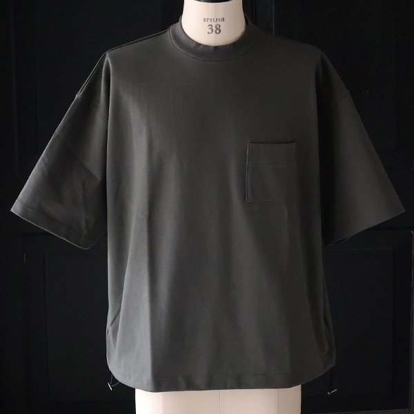 画像8: VORTEX 8オンス (MVS天竺) グラスポケ付 ハーフスリーブ ドローコード 2WAY Tシャツ【MADE IN JAPAN】『日本製』/ Upscape Audience