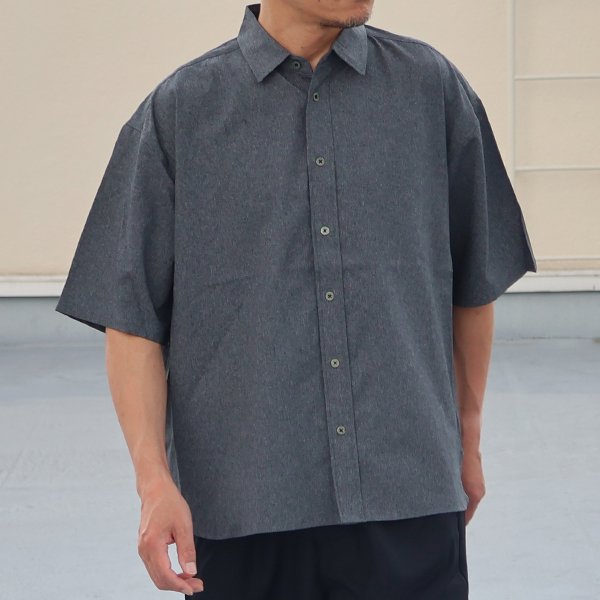 画像2: Prime Flex®(プライムフレックス) x Dot Air® (ドットエア) 2WAYストレッチ レギュラーカラー ハーフスリーブシャツ【MADE IN JAPAN】『日本製』/ Upscape Audience