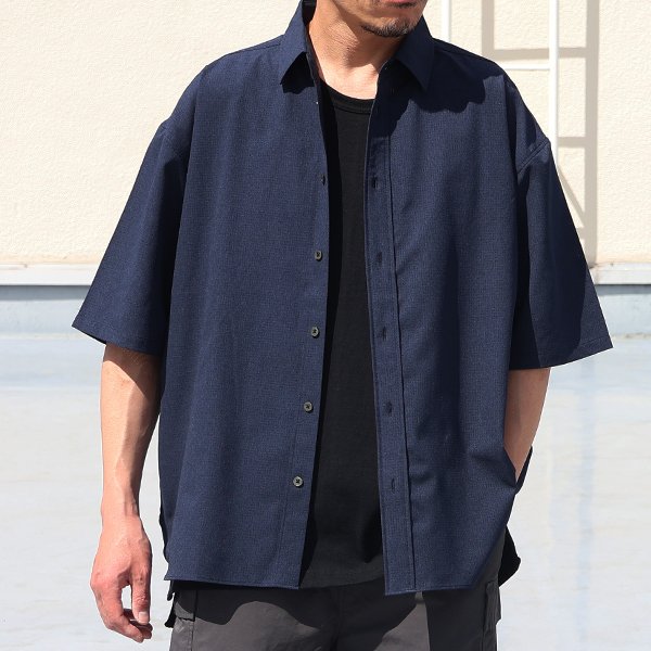 画像7: Prime Flex®(プライムフレックス) x Dot Air® (ドットエア) 2WAYストレッチ レギュラーカラー ハーフスリーブシャツ【MADE IN JAPAN】『日本製』/ Upscape Audience