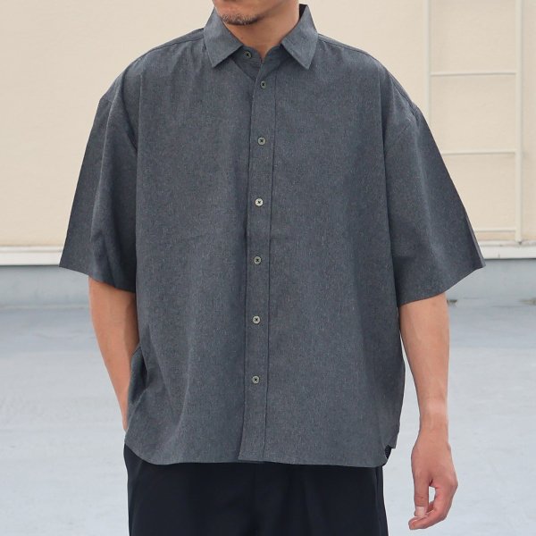 画像3: Prime Flex®(プライムフレックス) x Dot Air® (ドットエア) 2WAYストレッチ レギュラーカラー ハーフスリーブシャツ【MADE IN JAPAN】『日本製』/ Upscape Audience